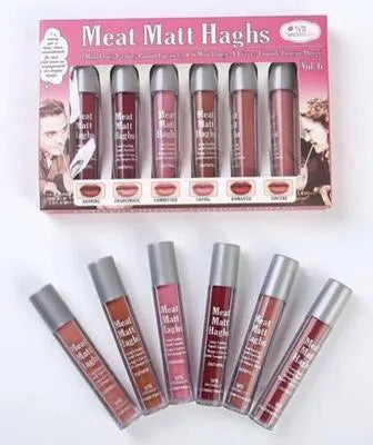 Multicolor Lip Gloss - 6 Pcs of High Pigmented Cool Undertone Formula