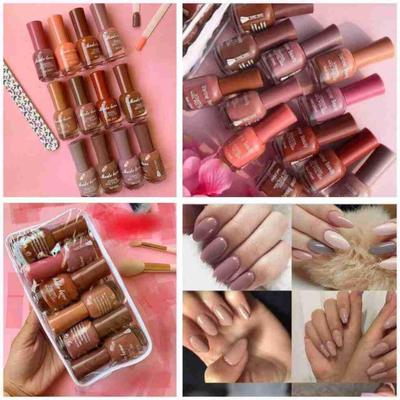 Nude Nail Polish - Pack Of 6