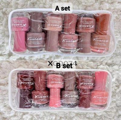Nude Nail Polish - Pack Of 6