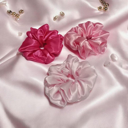 Blush & Glow Scrunchies – Trio Pack”