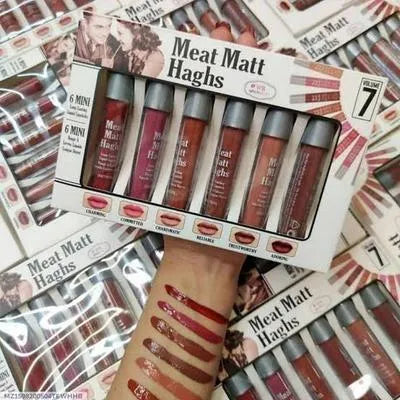 Multicolor Lip Gloss - 6 Pcs of High Pigmented Cool Undertone Formula