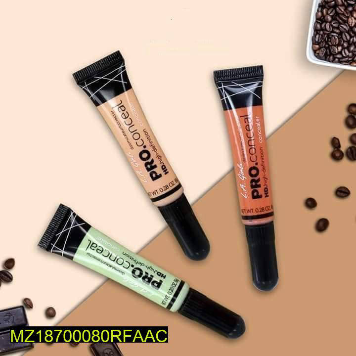 Pack of 3-High Coverage Concealer