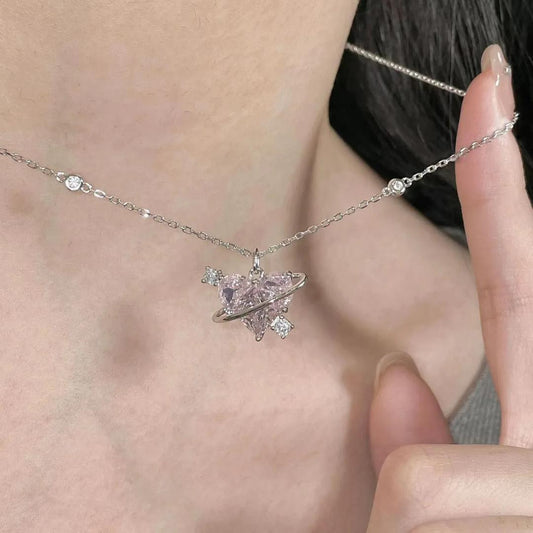 Elegant Silver-Plated Necklace