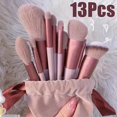 Essential 13-Piece Makeup Brush Set-Noorify