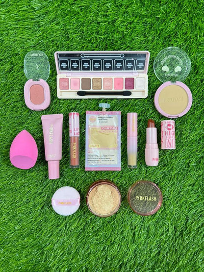 Pink Flash 10 Items Makeup Deal